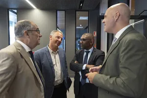 Orsi asistió a la inauguración del centro educativo de Tumo