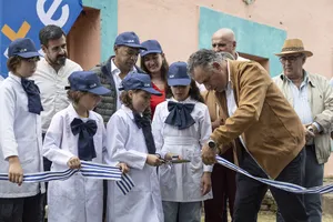 Orsi en inauguración de electrificación rural en Treinta y Tres
