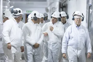 Orsi participó de inauguración de ampliación de frigorífico en Tacuarembó