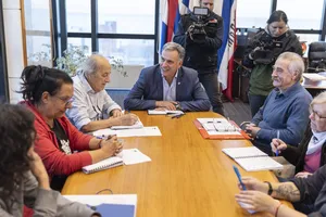 Presidente Orsi mantuvo encuentro con FAMIDESA