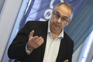 Presidente Orsi en actividad de Ceibal y MEC