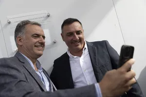 Orsi en Inauguración de Central Hortícola del Norte