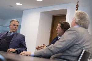 Orsi recibió a representantes de la AUF y de la Secretaría Nacional del Deporte