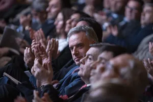 Presidente Orsi en los Premios Ana Frank 2026