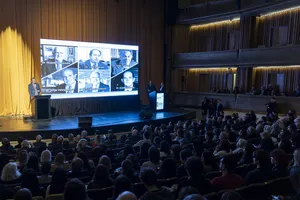 Presidente Orsi en los Premios Ana Frank 2026