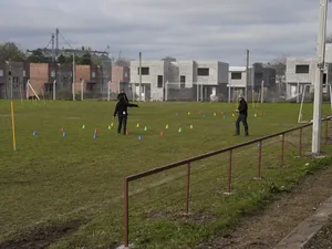 Inauguración de la iluminación de la primera cancha de baby fútbol