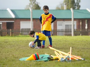 Inauguración de la iluminación de la primera cancha de baby fútbol