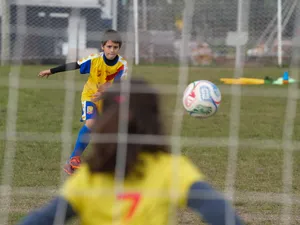 Inauguración de la iluminación de la primera cancha de baby fútbol