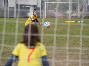 Inauguración de la iluminación de la primera cancha de baby fútbol