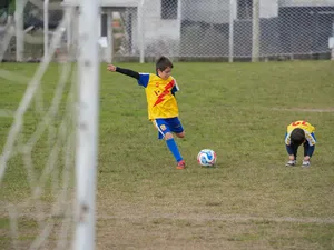 Inauguración de la iluminación de la primera cancha de baby fútbol