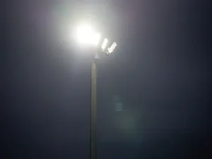 Inauguración de la iluminación de la primera cancha de baby fútbol