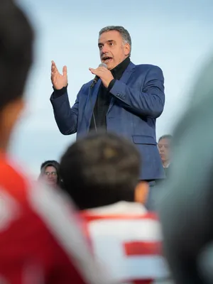 Inauguración de la iluminación de la primera cancha de baby fútbol