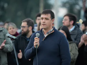 Inauguración de la iluminación de la primera cancha de baby fútbol