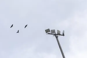 Inauguración de la iluminación de la primera cancha de baby fútbol