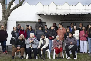 Inauguración de la iluminación de la primera cancha de baby fútbol