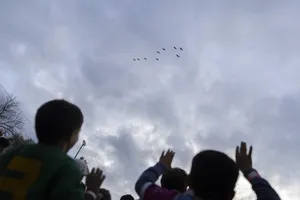 Inauguración de la iluminación de la primera cancha de baby fútbol