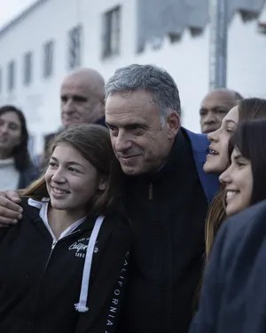Inauguración de la iluminación de la primera cancha de baby fútbol