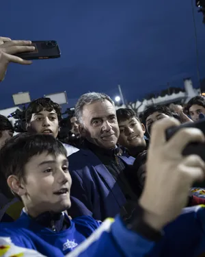 Inauguración de la iluminación de la primera cancha de baby fútbol