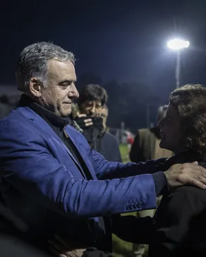 Inauguración de la iluminación de la primera cancha de baby fútbol