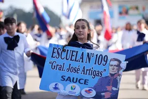 Acto de homenaje a José Artigas en Sauce, Canelones