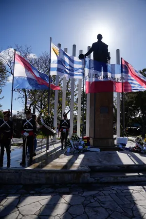 Acto de homenaje a José Artigas en Sauce, Canelones