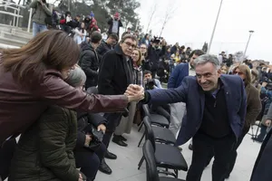 Orsi asistió a la inauguración de edificio de Escuela Técnica de UTU El Pinar