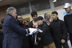 Orsi asistió a la inauguración de edificio de Escuela Técnica de UTU El Pinar