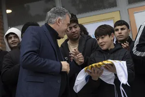 Orsi asistió a la inauguración de edificio de Escuela Técnica de UTU El Pinar