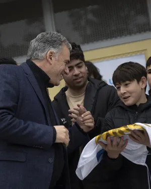Orsi asistió a la inauguración de edificio de Escuela Técnica de UTU El Pinar
