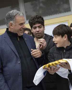 Orsi asistió a la inauguración de edificio de Escuela Técnica de UTU El Pinar