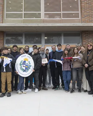 Orsi asistió a la inauguración de edificio de Escuela Técnica de UTU El Pinar