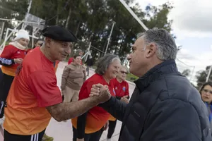 Presidente Orsi visita polo deportivo de Treinta y Tres