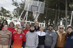 Presidente Orsi visita polo deportivo de Treinta y Tres