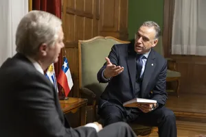 Declaración conjunta de los presidentes de Uruguay y Chile.