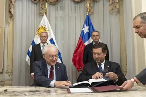 Declaración conjunta de los presidentes de Uruguay y Chile.