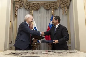Declaración conjunta de los presidentes de Uruguay y Chile.