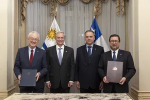 Declaración conjunta de los presidentes de Uruguay y Chile.
