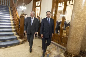 Declaración conjunta de los presidentes de Uruguay y Chile.