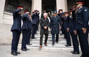 Condecoración a efectivos integrantes de misión oficial desplegada en Chile