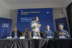 Presentación de las obras de saneamiento para Colonia