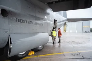 Segundo vuelo con donaciones a Venezuela