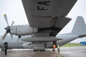 Segundo vuelo con donaciones a Venezuela
