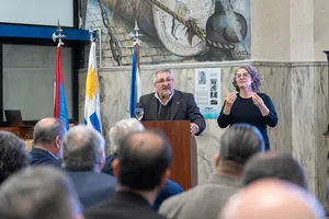 Presidente Orsi en aniversario de la ANP