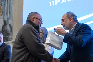 Presidente Orsi en aniversario de la ANP