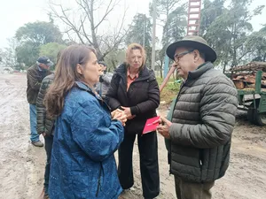 Ministro Fratti recorrió Salto y anunció ayudas para los damnificados