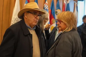 Presidente Orsi en asunción de autoridades del Congreso de Intendentes