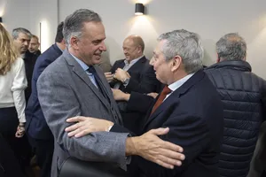 Presidente Orsi en asunción de autoridades del Congreso de Intendentes