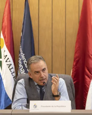 Presidente Orsi en asunción de autoridades del Congreso de Intendentes