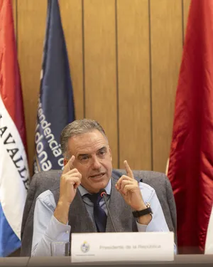 Presidente Orsi en asunción de autoridades del Congreso de Intendentes
