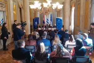 Créditos: Federico Rodríguez (fotografía) / Presidencia de la República (fuente institucional) Convenio entre la Junta Nacional de Drogas y el Poder Judicial